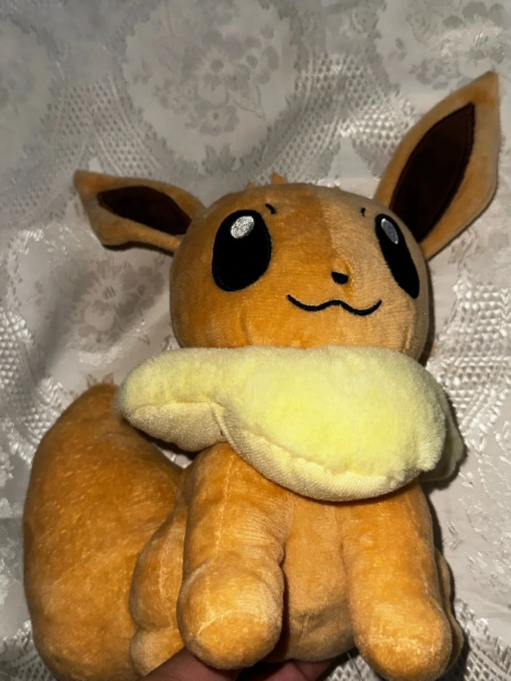 Pokemon Eevee Plush Dog Toy - Brown and Cream